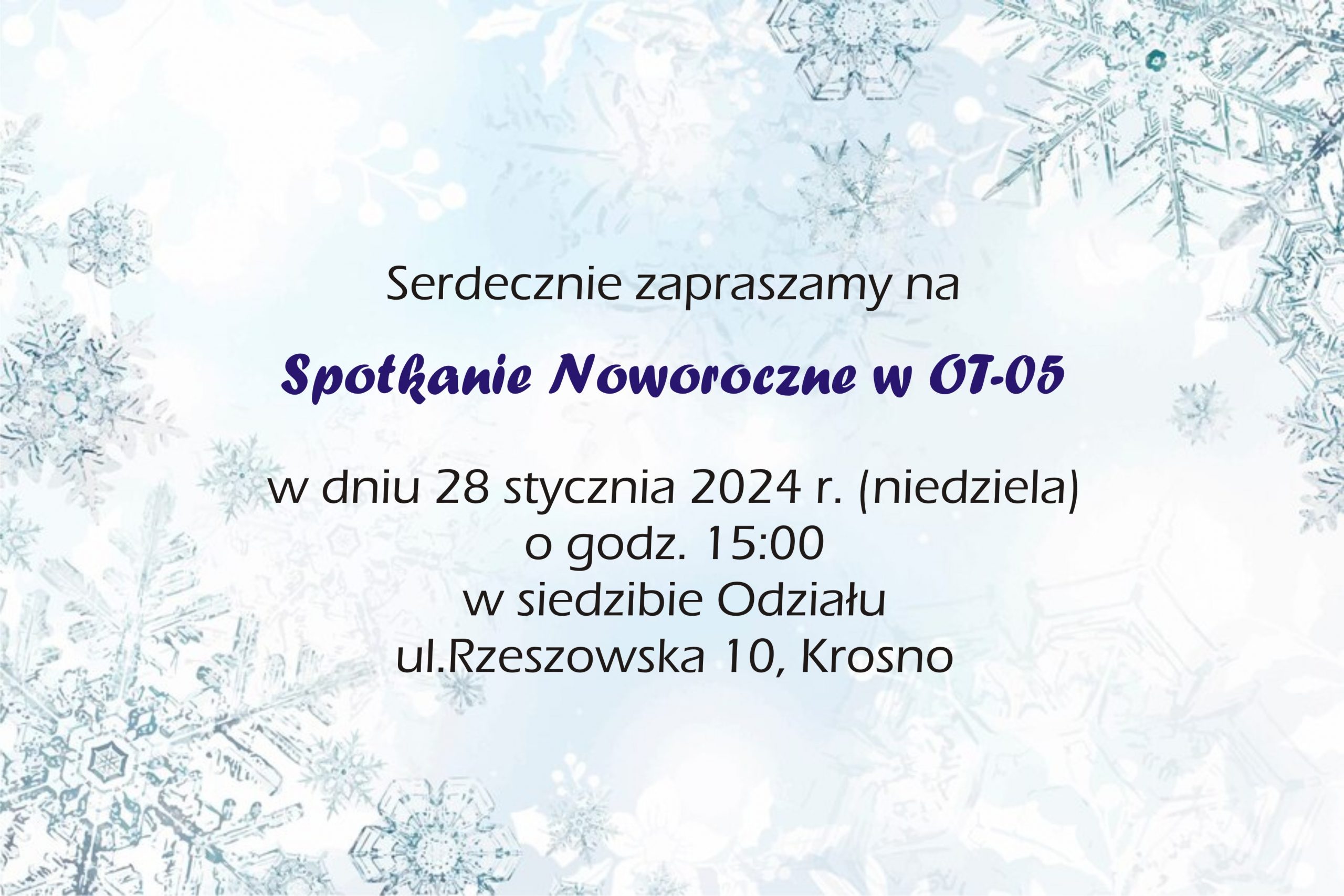 Spotkanie Noworoczne w OT-05